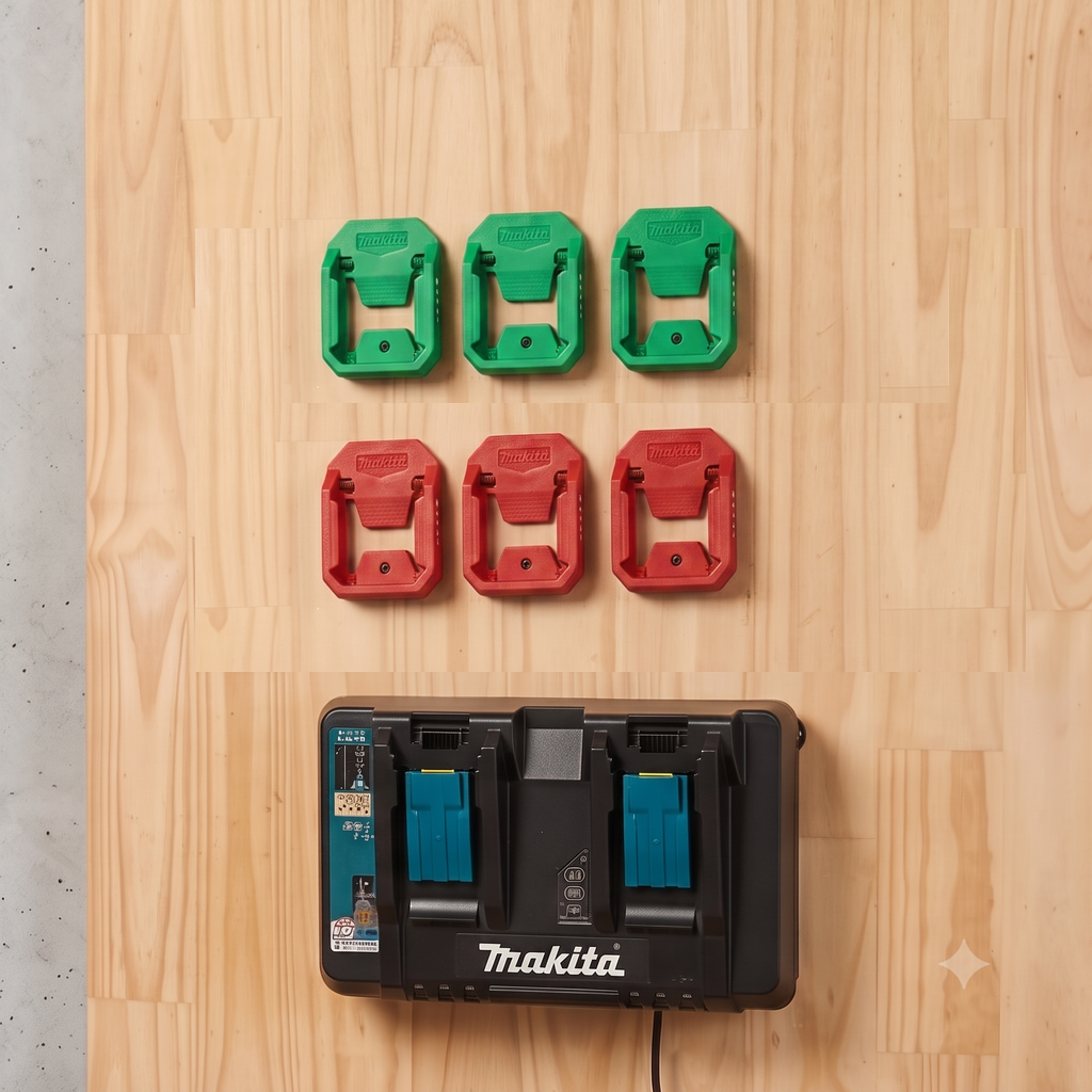 Battery Mount For Makita 18V